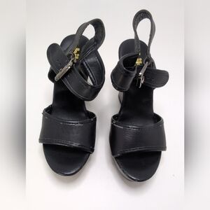 Hibou Wedges Black Womens Size 5